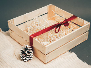 Lazi din lemn / cutie pentru cadouri / ящики из дерева / подарочная упаковка / коробка для подарков foto 12