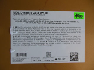Mol Dynamic Gold 5w-30 foto 0