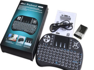 Mini tastatură cu touchpad / Беспроводная мини клавиатура с тачпадом foto 2