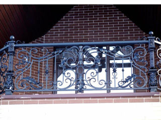 Перила кованые и лестницы / balustrade din fier forjat / scari foto 11