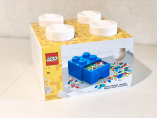 Lego 4 butoane - cutie de depozitare (nu include piese Lego)