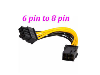 ID-164 - 1 x 6 pin to 1 x 8 pin Удлинитель - переходник 1 х 6 пин в 1 х 8 пин foto 4