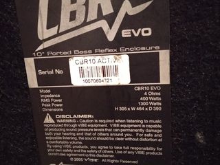 Vibe CBR 10 EVO Active 1 300 Wt. Обмен foto 4