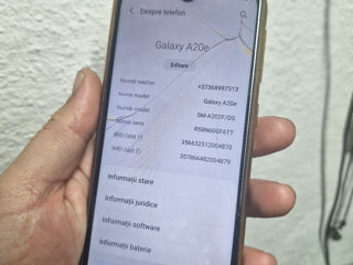 Samsung a20e starea de lucru buna. foto 4