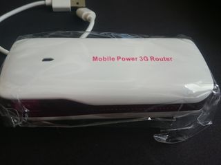 3g mobile wi-fi router/ мобильный wi-fi роутер + power bank 5200mah foto 4