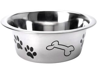 Castron Pentru Animale Pets 0.75L, D16X6Cm, Inox foto 1