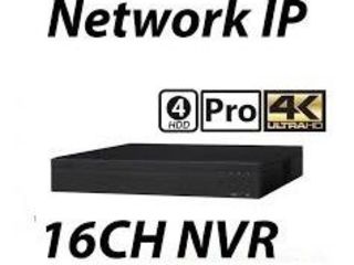 4K UHD IP видеорегистратор NVR на 16 камер серии Pro foto 2