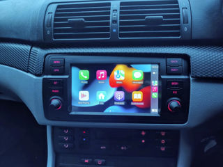 Автомагнитола Carplay, 2 Din, Android 13, для BMW E46 foto 3