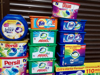Detergenti, capsule EU, Persil, Ariel, Lenor, Dash, Formil, Dixan, Tandil, livrare foto 3
