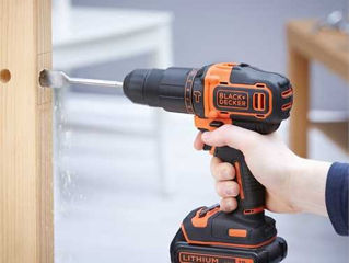 Mașină De Înșurubat Black&Decker Bdchd18Kb Li-Ion  - livrare/achitare in 4rate/agrotop foto 6