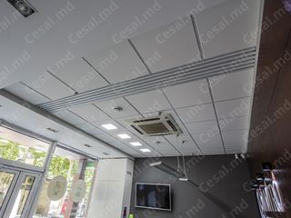 Перфорированные металические кассетные потолки под систему Armstrong Армстронг T24 в Молдове foto 5