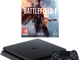 PlayStation 4 Slim   (500GB)  Battlefield 1 foto 2