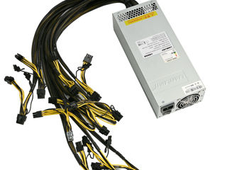 Id-224: Psu 3300 Watt server power supply mining - Мощный Блок питания для майнинга - 80 Plus Gold foto 3