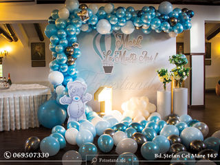 Fotostand, foto baner, panouri pentru nunta, panouri pentru cumatrii, decor cu baloane, fotopanou foto 2