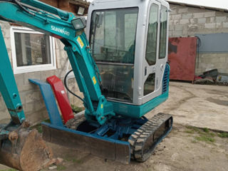 Miniexcavator foto 2