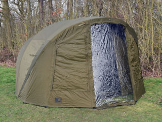 Большая карповая палатка FOX R-Series 2-Man XL + накидка для холодного времени- 550 euro foto 6