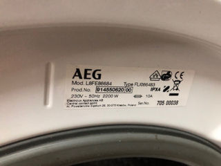 Идеальная стиральная машина AEG 8000 series foto 4