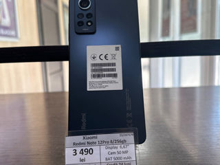 Xiaomi redmi note 12 pro 256gb 3490 lei foto 1