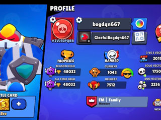 Cont Brawl Stars 48K. 20+ Rank MAX foto 2