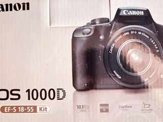 Canon EOS 1000D kit  (18-55mm) EF-S 18-55 foto 3