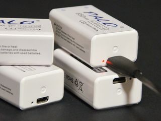 Аккумуляторы Крона" Palo 9v 650mah.usb