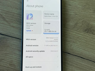 Xiaomi Note 11 Pro Plus 8/256gb ca nou foto 5