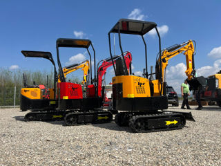 Miniexcavator JPC  – 1 Tona , 12 Hp – Nou 2023 (cu video) foto 3