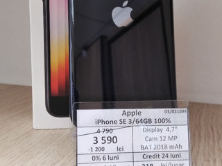 Apple iPhone SE 3/64GB 3590 lei