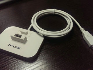 USB подставка - удлинитель белого цвета foto 1