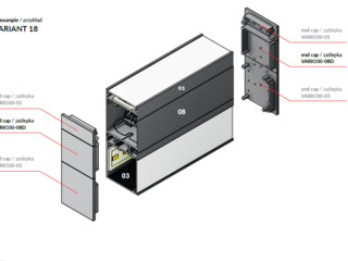 Profil LED, profil pentru bandă LED,profil pentru bandă LED,profil LED foto 7