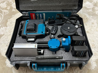 Laser 4D  Makita 16 linii + case + magnet + 2 acumulatoare + telecomandă + garantie + livrare gratis foto 2