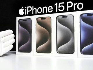 Iphone 15 Pro 256gb - 1020 euro (Запечатанные  + Аксессуары в подарок !!!) foto 2