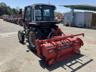 Se vinde tractor Mitsubishi MT265 (Cabina) si freza de sol foto 15