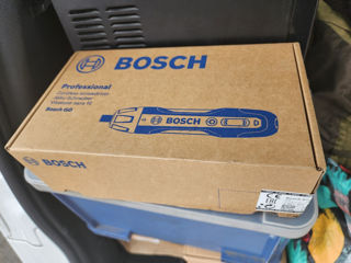 Шуруповерт аккумуляторная отвёртка с битами  bosch go 2