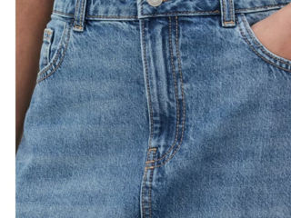 fusta lunga denim jeans foto 2