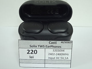 Casti Solix TWS EarPhones foto 1