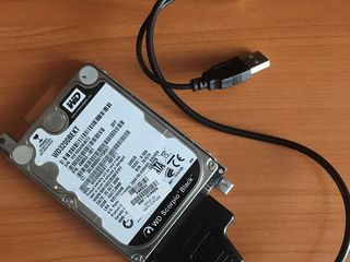 Кабель-адаптер HDD/SSD 2.5" SATA to USB. Адаптер USB 2.0 to DVDrom miniSATA. foto 3