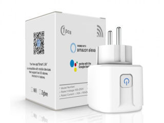 умная розетка Tuya Wi-Fi , 20А foto 0