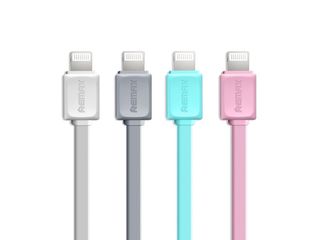 Оригинальный lightning flat Remax кабель для iPhone/iPad/iPod запечатан в упаковке!  Звоните в любое foto 1