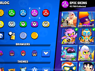 Cont brawl 33k trofee 118 skinuri 16 lvl max foto 8