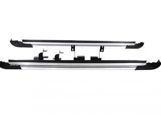Praguri Laterale compatibil cu Toyota RAV4 XA40 (2013-2018) Alb Prafuit foto 2