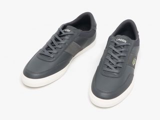 Lacoste courtmaster trainer in grey (Новые, оригинальные) foto 5