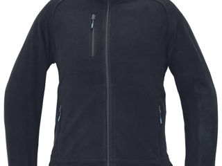 Geaca Bhadra din fleece - neagră / Флисовая куртка Bhadra BE-02-004 - Черная foto 1