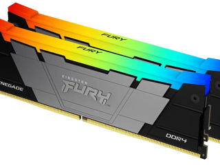 Memorie operativă Kingston Fury Renegade RGB DDR4 32GB (2x16) 3200MHz foto 1