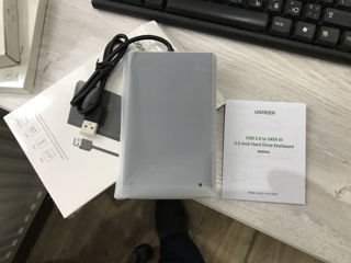 Carcasă Ugreen, pentru Hard Disk USB 3.0 la SATA III (fara disc)
