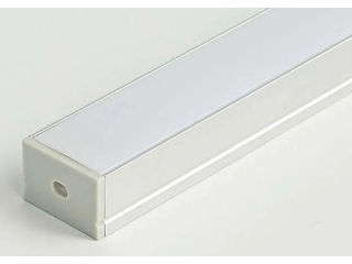1 Profil LED din aluminiu pentru banda LED LINE3 (2000x30x20mm cu difuzor) foto 2