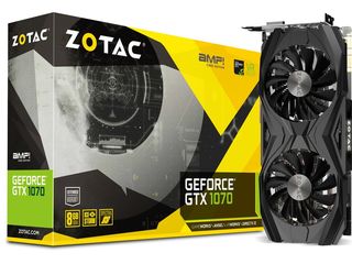 VGA card Zotac GeForce GTX 1070 AMP! Edition dualfan (8GB DDR5 256bit) foto 3