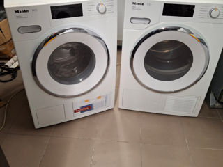 Set masine de uscat si spalat rufe Miele 9kg foto 5