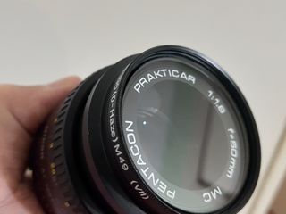 Pentacon Prakticar 50 mm f/ 1.8 в автофокусном корпусе от Nikkor 50mm D foto 2