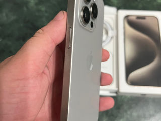 Iphone 15 Pro 256 GB Natural Titanium - Absolut Nou foto 8